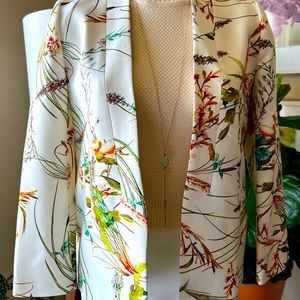 Zara Printed Blazer size XS